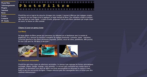 Photofiltre, alternative gratuite à photoshop