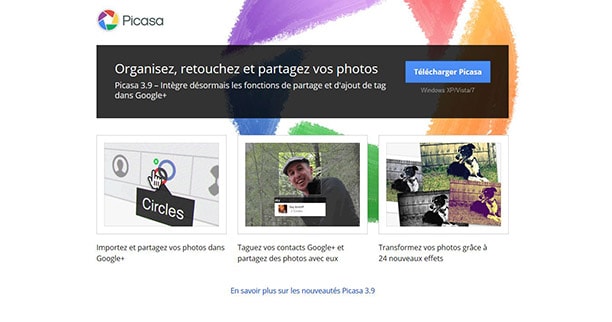 Picasa, alternative gratuite à photoshop